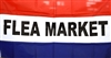 3'x5' FLEA MARKET Flag (Sewn Stripes) - SolarMax Nylon Message Flag