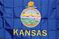 3' x 5'  Kansas Flag - Nylon