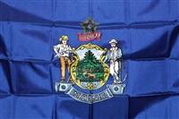 3' x 5'  Maine Flag - Nylon