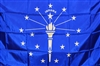 4' x 6'  Indiana Flag - Nylon