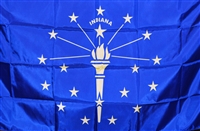 4' x 6'  Indiana Flag - Nylon