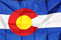 5' x 8' Colorado Flag - Nylon