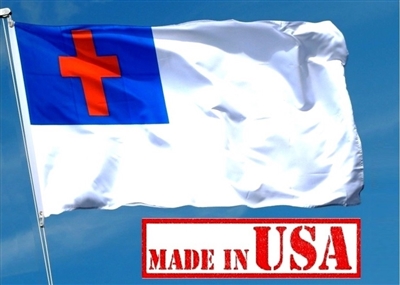 5x8 FT Christian Flag - Nylon