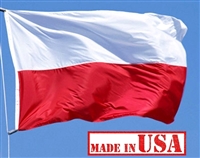 5' x 8' Poland Flag - Nylon