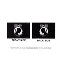 3'x5' POW MIA Double Faced Herculite - Imported