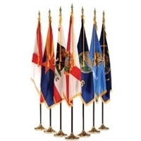 State Flag Indoor Display Set - Kansas