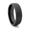 STEEL REVOLTâ„¢ Matt Wedding Band with beveled edges