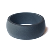 AKTYVUSâ„¢ Matte Black Men's Silicone Wedding Band