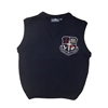 UNISEX YOUTH NAVY V-NECK VEST