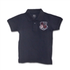 UNISEX ADULT SHORT SLEEVE NAVY POLO