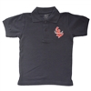 UNISEX ADULT SHORT SLEEVE NAVY POLO