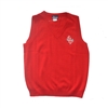 UNISEX YOUTH RED V-NECK VEST