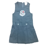 GIRLS YOUTH NAVY PLEATED JUMPER