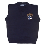 UNISEX ADULT NAVY V-NECK VEST