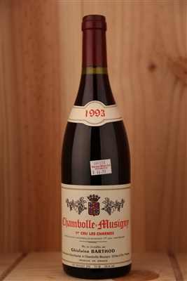 1993 G. Barthod Chambolle Musigny Les Charmes, 750ml