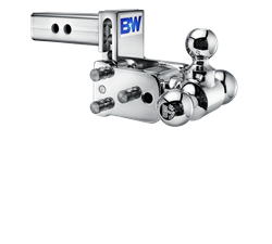 B&W Trailer Hitches Tow & Stow 2 INCH Adjustable Height and Multiple Ball Sizes TS10047C