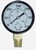 Pressure Gauge 1/4" NPT Bottom-mount Gauge 300psi 2"