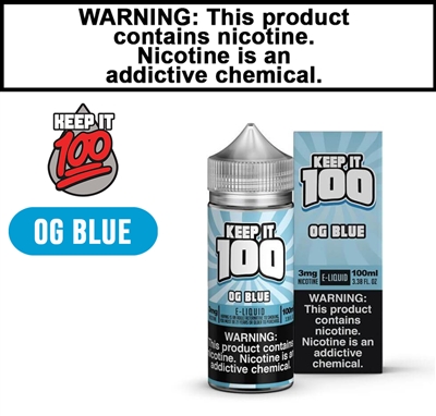 Keep it 100 - Blue Slushie (100mL)