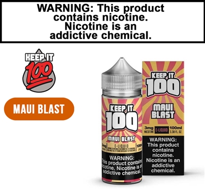 Keep it 100- Tropical Blast (100mL)