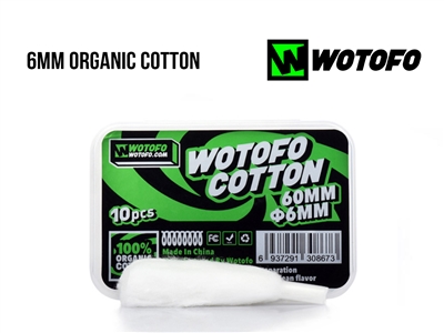 Wotofo - 6mm Organic Cotton Wicking Material