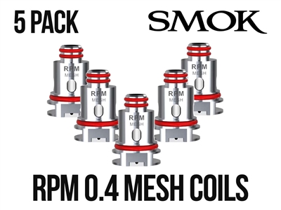 Smok RPM 0.4oHm Mesh Coils - 5 Pack