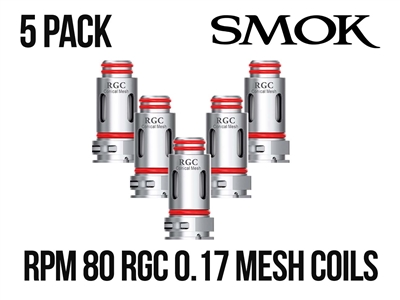 Smok RGC 0.17oHm Conical Mesh Coils - 5 Pack