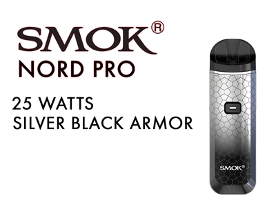 Smok Nord Pro Silver Black Armor