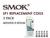 SMOK LP1 0.8 ohm Mesh Replacement Coil 5 Pack