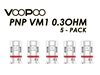 VooPoo PnP - VM1 replacement coils 0.3ohm - 5 Pack