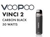 VooPoo Vinci II Pod Kit Black Carbon Fiber