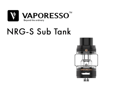 Vaporesso NRG-S SubTank Black