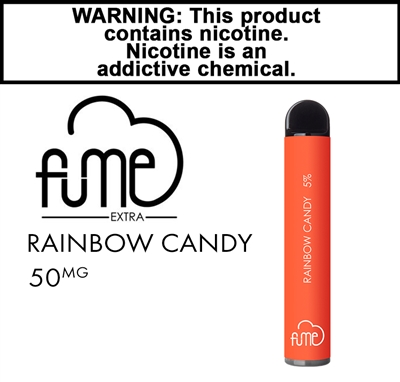 Fume Extra Disposable Rainbow Candy 50mg