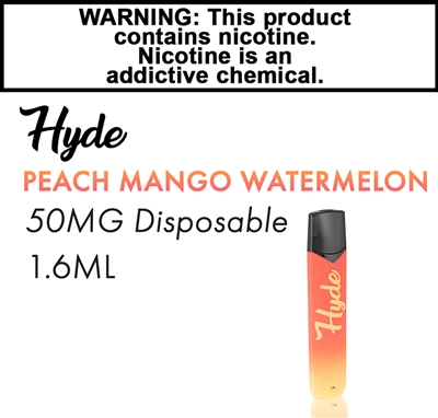 Hyde Disposable Peach Mango Watermelon - 50mg