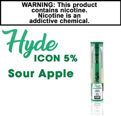 Hyde Icon Disposable Sour Apple 50mg
