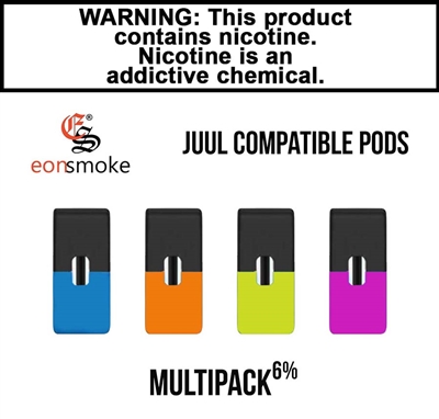 Eon Smoke Juul Compatible Pods - Multi Pack (6%)