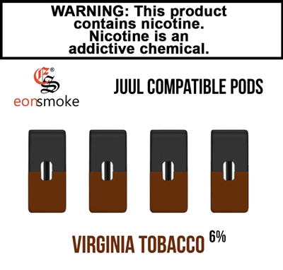 Eon Smoke Juul Compatible Pods - Virginia Tobacco (6%)