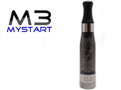 Mystart M3 1.6ml-2.4 oHm Tank Stardust Clearomizer.Replaceable Coil Heads