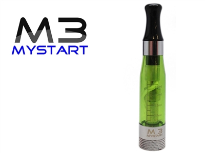 Mystart M3 1.6ml-2.4 oHm Tank Stardust Clearomizer.Replaceable Coil Heads