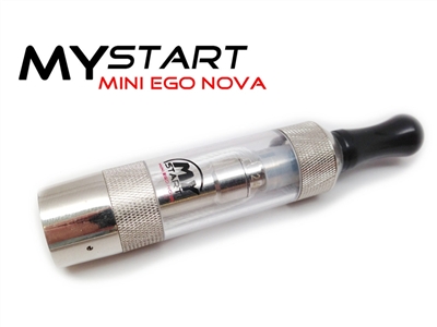 MyStart Mini eGo Nova Tank  Clear Stardust Clearomizer.Replaceable Coil Heads