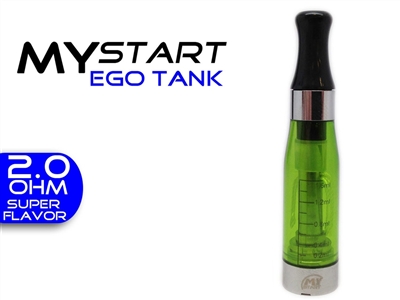 MyStart Tank  eGo 1.6ml-2.0 oHm Tank Clear