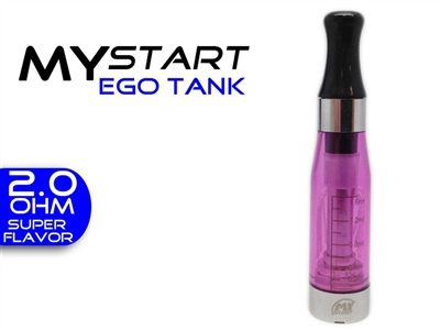 MyStart Tank  eGo 1.6ml-2.0 oHm Tank Clear