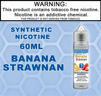 Banana Strawnan Synthetic 60ml