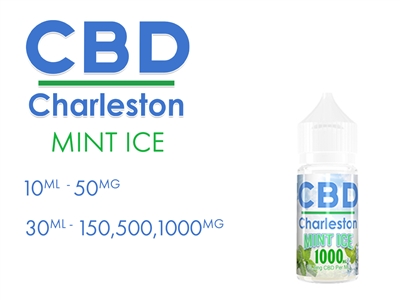 CBD Charleston - Mint Ice CBD Liquid (50mg) - 10ml