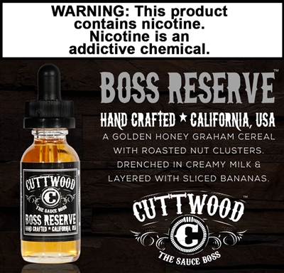 Cuttwood Eliquid - Boss Reserve