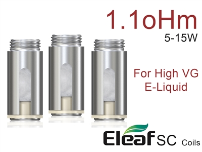 eLeaf SC Coils - 1.1oHm for iCare (Three Pack)