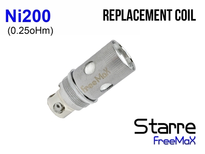 Freemax Starre Replacement Coil Temp Control Ni200 - 0.25 oHm
