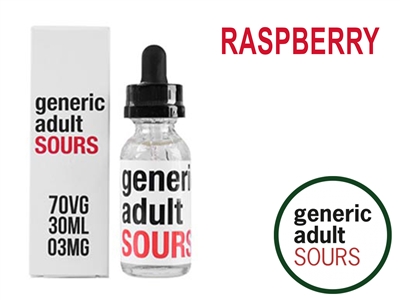 Generic Adult Sours - Raspberry (30mL)
