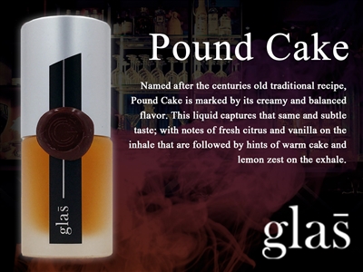 Glas E-Liquid - Pound Cake (15ml)