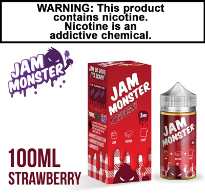 Jam Monster - Strawberry (100mL)