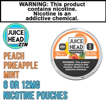 Juice Head ZTN Pouches 20 Pack Peach Pineapple Mint